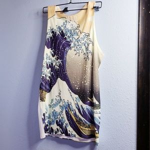 The Great Wave Japanese Art Tank Top Unisex